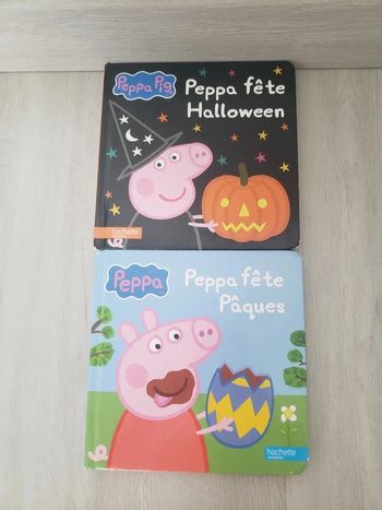 Lot de 2 livres Peppa Pig