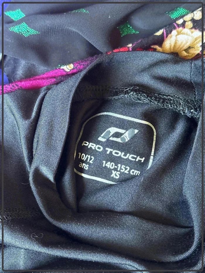 T shirt manche longue pro touch taille 10/12ans - photo numéro 3