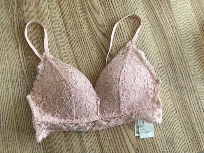 Soutien gorge sans armature rose pale