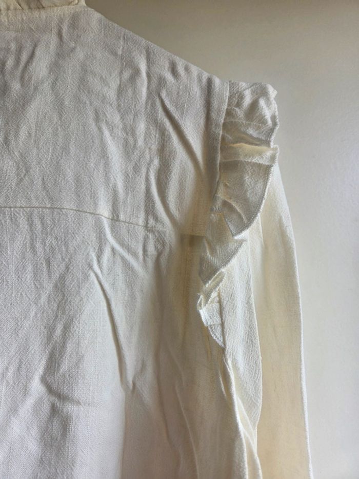 Blouse majolica blanche taille L - neuve avec étiquette - photo numéro 10
