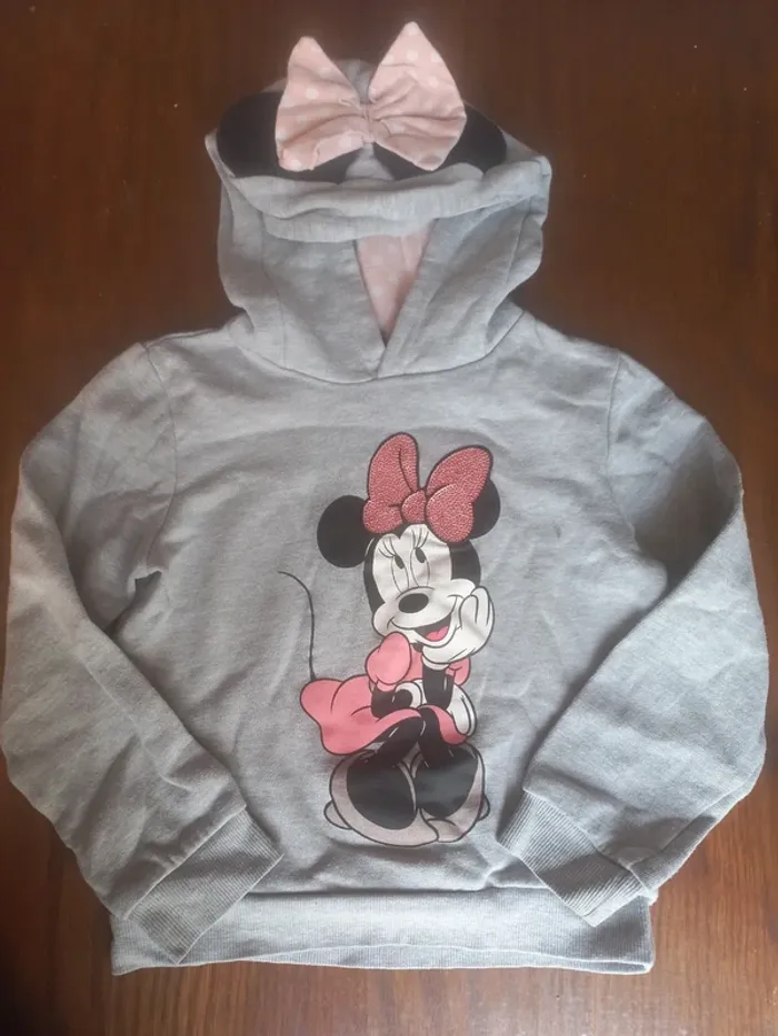 Pull/sweat à capuche Minnie 6/7ans 122cm Disney-Primark