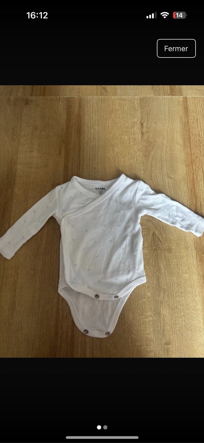 Vêtements bébé 1 mois - photo numéro 5