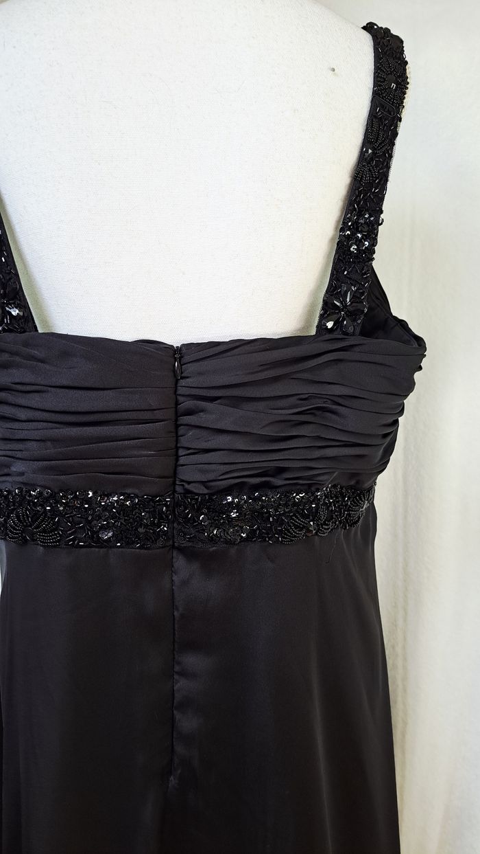 Robe soirée ou cérémonie taille 50 noir perle jujube et Christine - photo numéro 8
