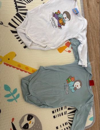 Lot de 2 body Tchoupi 