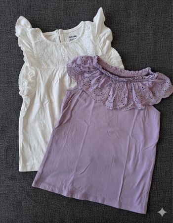 Lot de 2 Hauts / Blouses Fille - Kiabi - Taille 5 ans