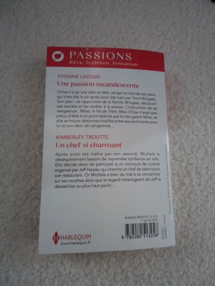 Livres NEUFS Harlequin - photo numéro 8