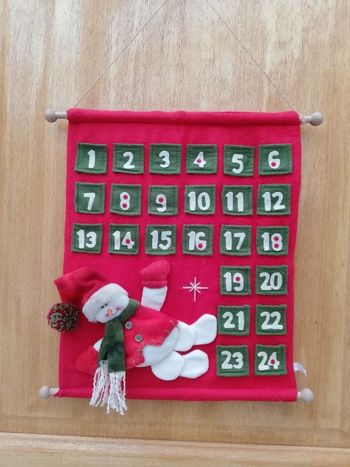 Calendrier de l'Avent à garnir