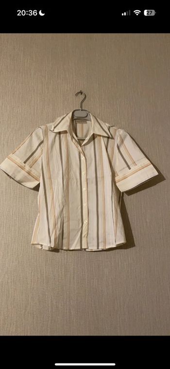 Chemise rayé femme Your 6 th Sense par C&A taille 42