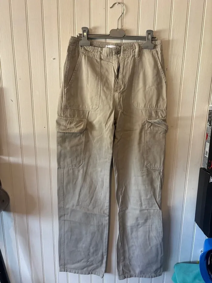 Cargo Zara beige