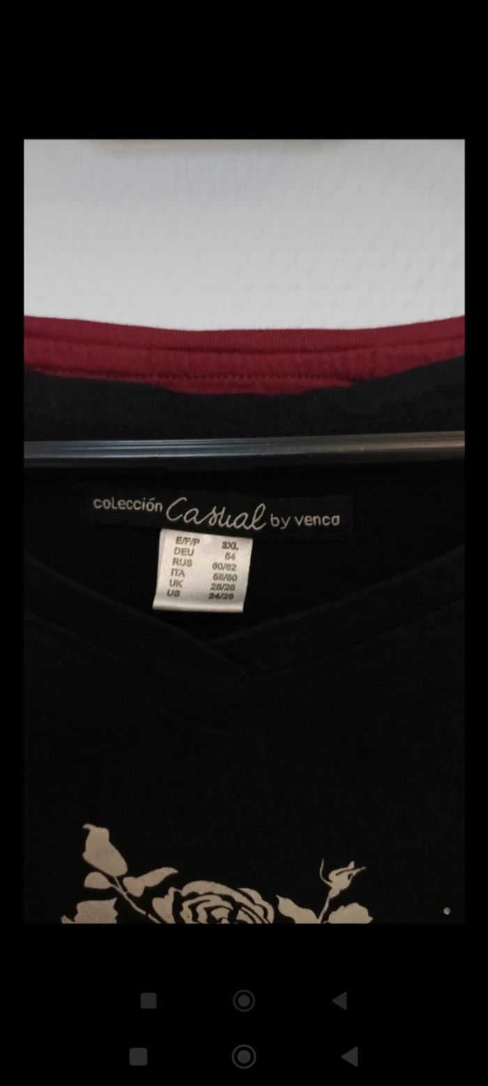 Lot pull + 2 tee-shirts manches mi-longues grande taille - photo numéro 9