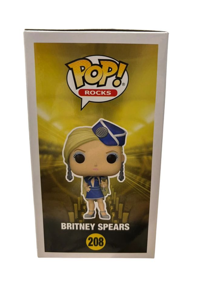 Figurine Funko Pop Rocks Britney Spears numéro 208 neuf - photo numéro 3