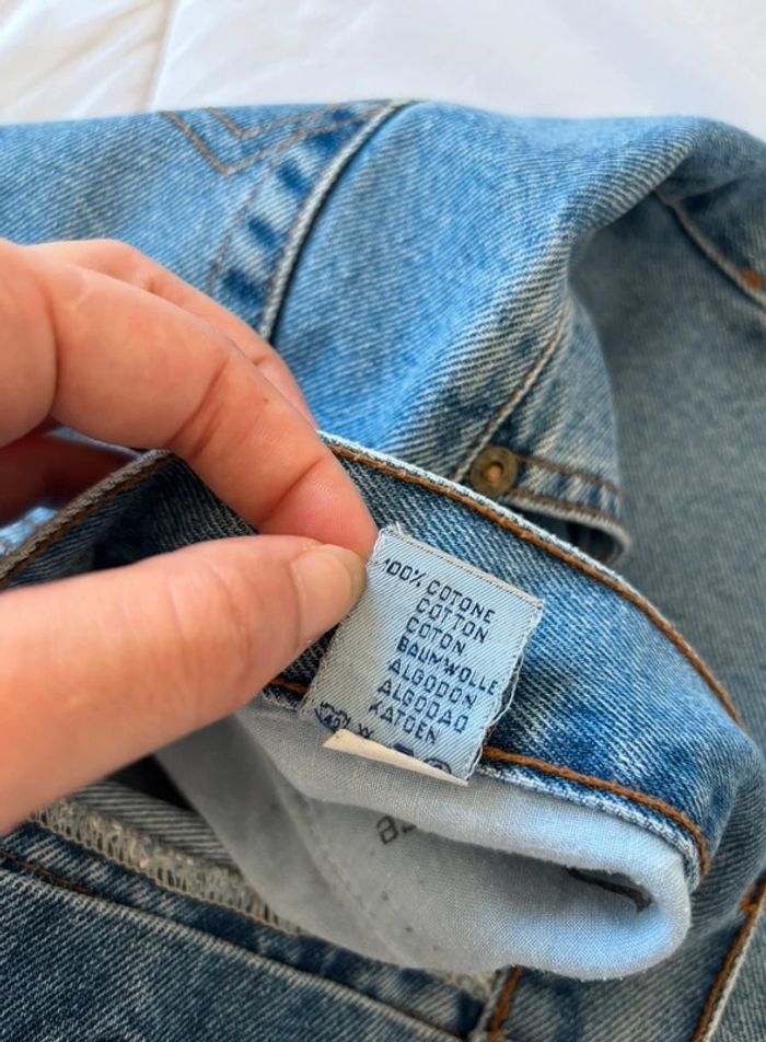 Jean vintage Rica Lewis RL70 relaxed fit droit – bleu clair – taille 50/2XL – 90s homme - photo numéro 11