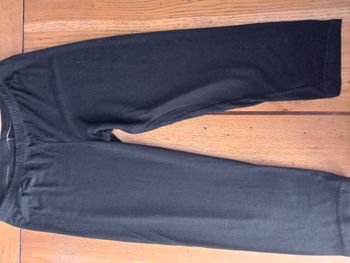 pantacourt moulant noir