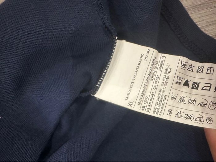 T shirt manche longues Benetton - photo numéro 3