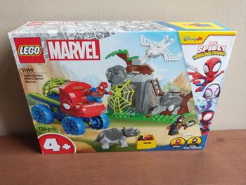Lego Marvel 11199 Team Spider Dino Crawler Rescue