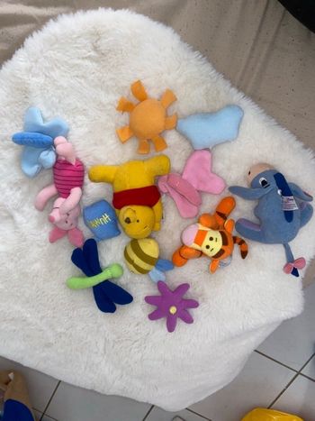 Lot mini peluches Winnie