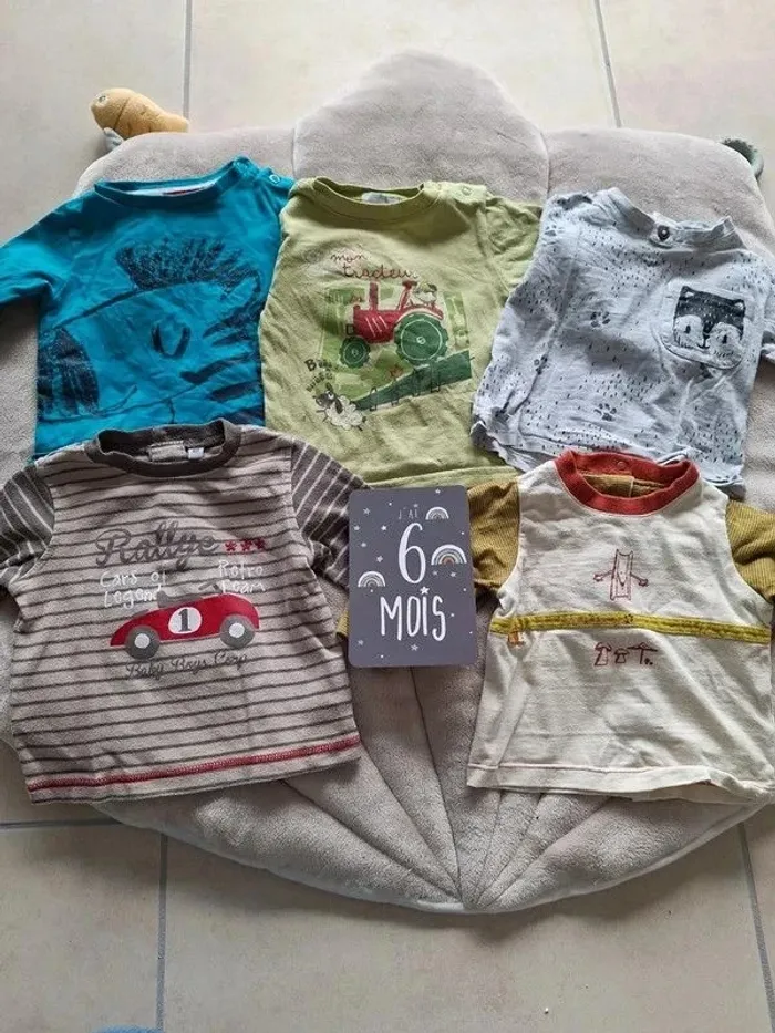 Lot de 5 t-shirts