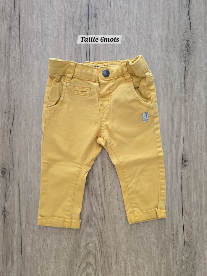 Pantalon jaune - Taille 6mois - Gémo