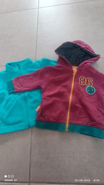 2 sweat petit garçon