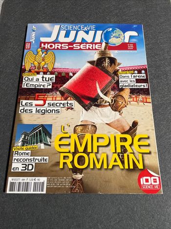 Science&Vie Junior Hors Série N°99 L’Empire Romain