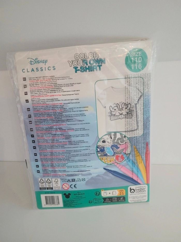 T-shirt stitch à colorier - photo numéro 2