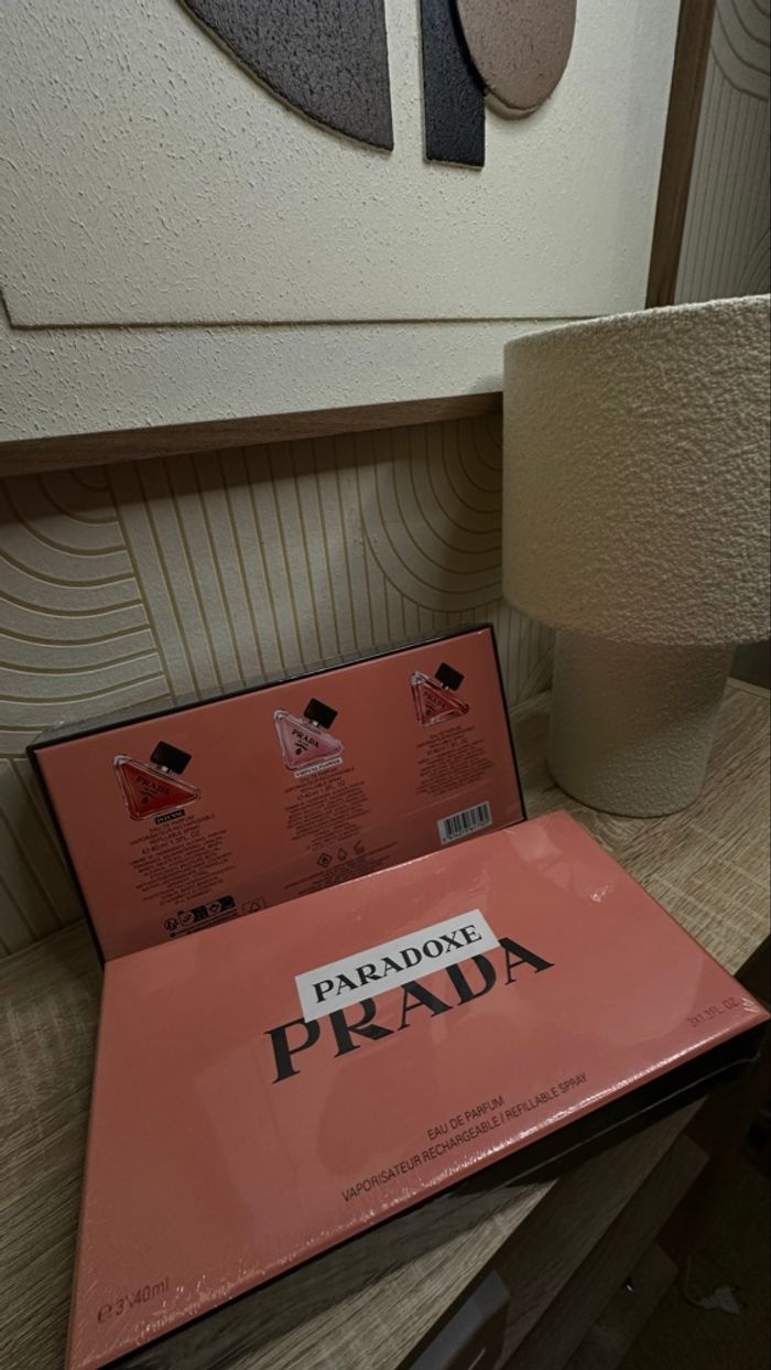 Coffret de parfum Prada