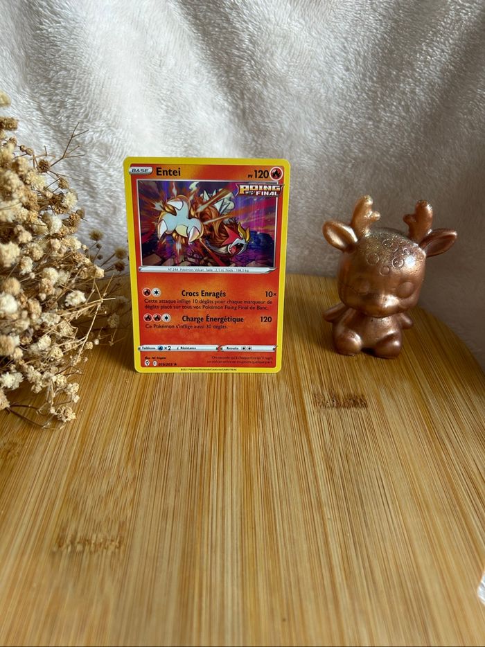 🔥 Carte Pokémon Entei 019/203 – Évolution Céleste (2021)