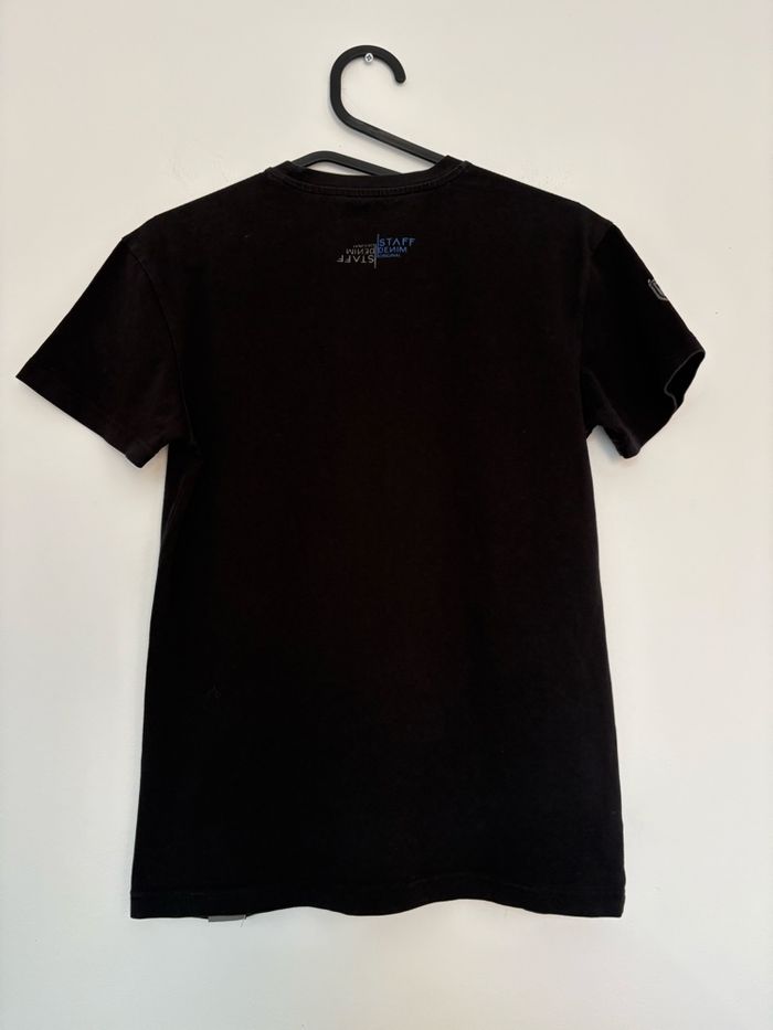 T-shirt noir imprimé Staff Denim S - photo numéro 4