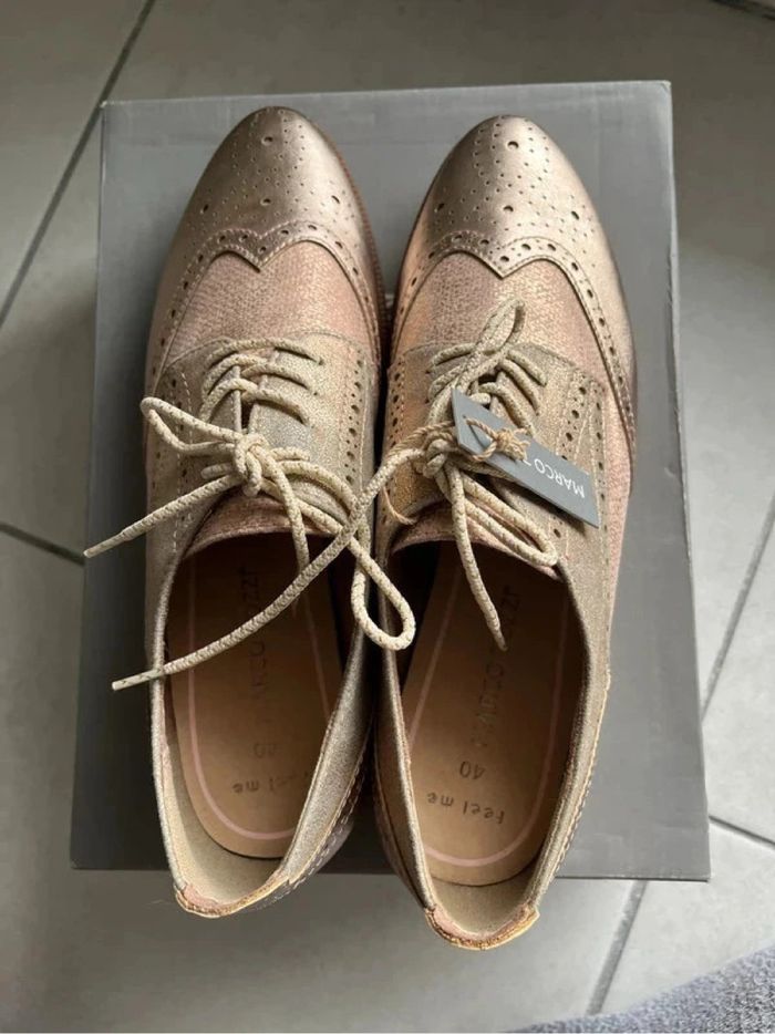 Mocassins Derbies Marco Tozzi Taille 40 - photo numéro 3