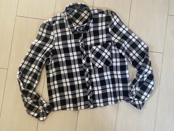 Jennyfer chemise courte à carreaux XS