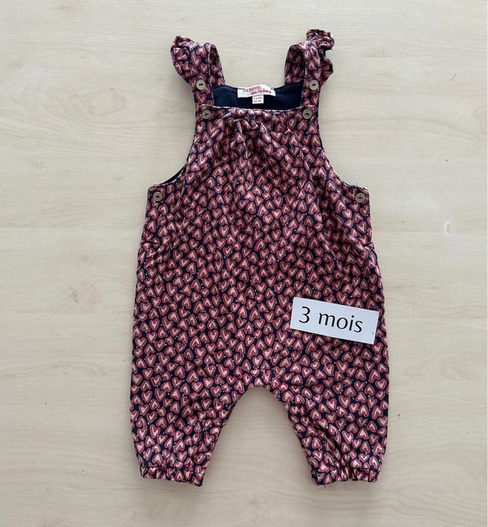 Salopette file DPAM 3 mois 59 cm