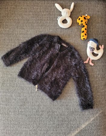 Gilet zippé fille pilou-pilou 2 ans