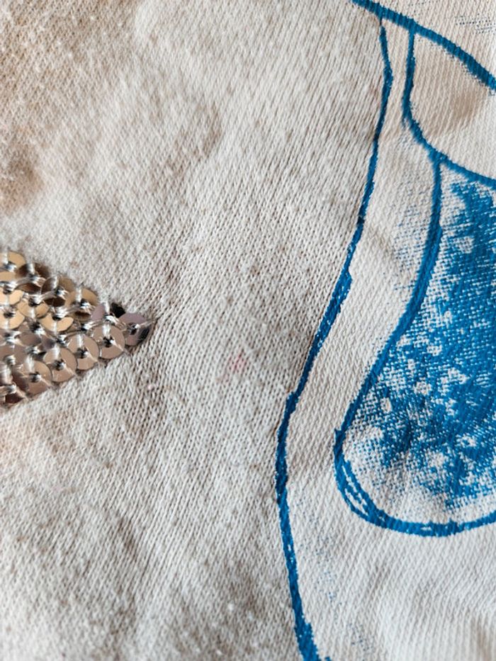Pull à capuche reine des neiges - photo numéro 3