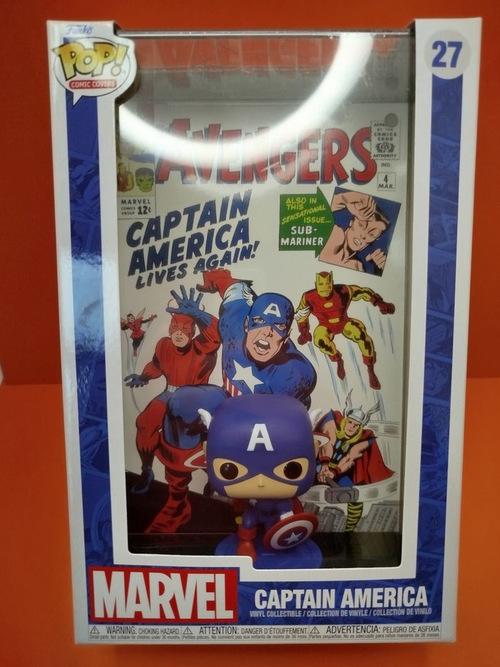 Funko pop comics cover - Captain America