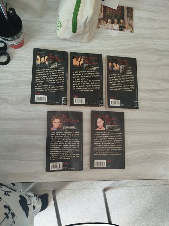 📚 Lot de 5 romans Charmed – Éditions Fleuve Noir (M6) - photo numéro 2