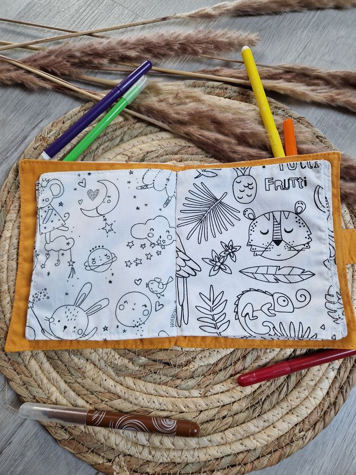 Livre coloriage Lavable - photo numéro 6