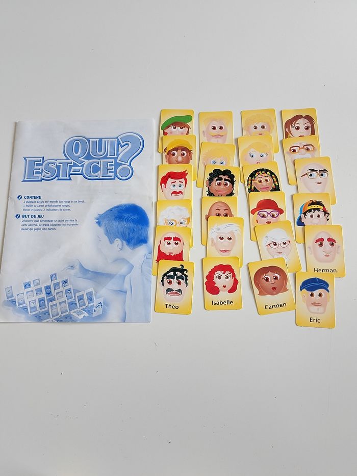 Qui est ce ? Mb jeux complet - photo numéro 5