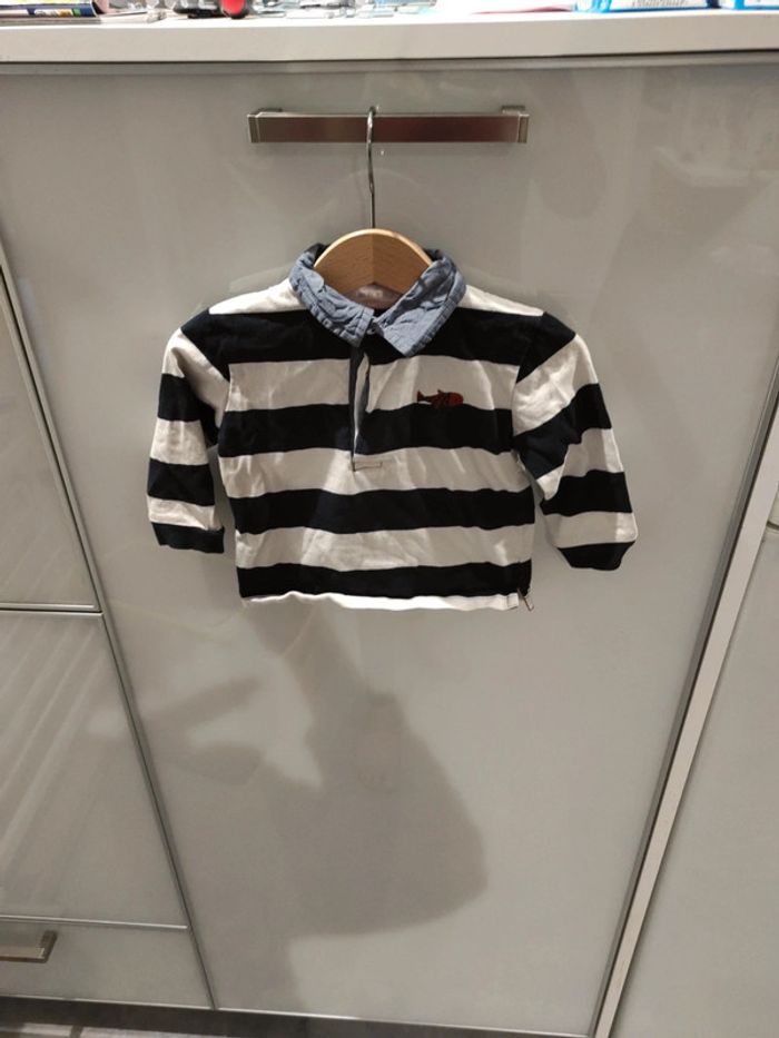 Polo manches longues 12 mois - photo numéro 2