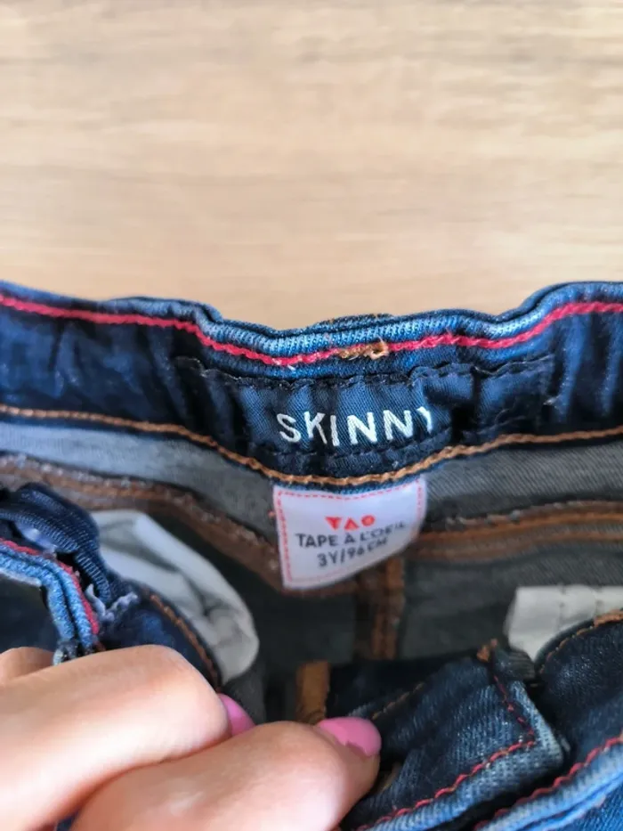 Jean 3 ans neuf skinny TAO - photo numéro 2