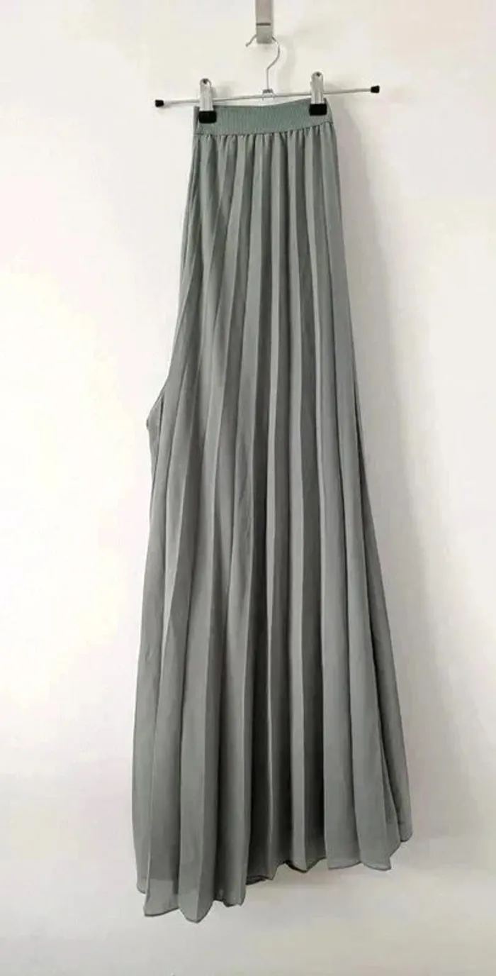 Pantalon d'été plissé jambes larges - Benin - taille 38 - photo numéro 4