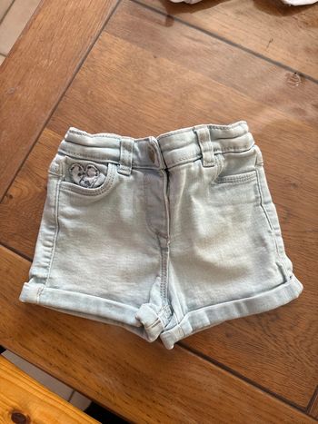 Short en jean