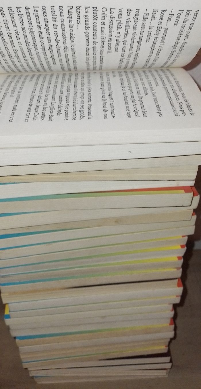 Gros lot livres - chair de poule - photo numéro 6