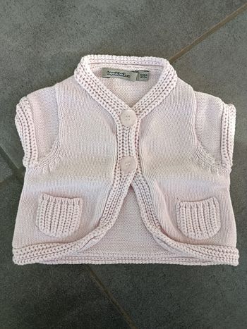 Gilet fille 6 mois