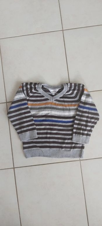 Pull col V garçon Kid Kanaï 18 mois (78)