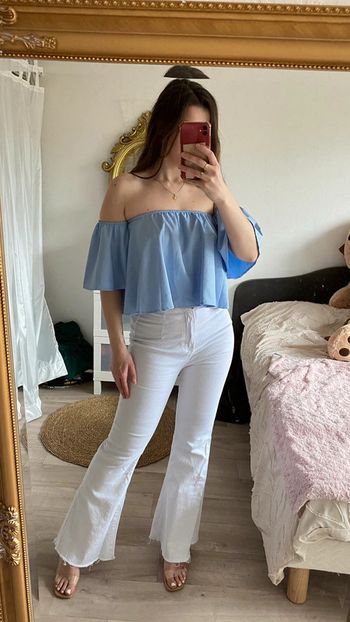 Top court manches volants