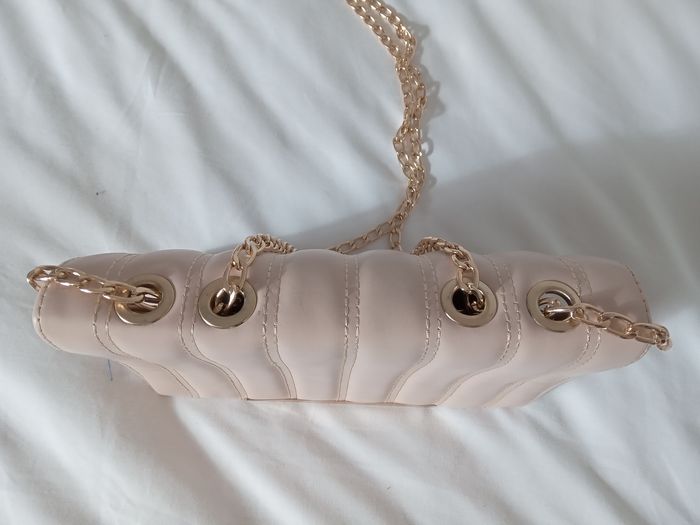Sac à main nude avec chaîne modulable – avec poche - photo numéro 2