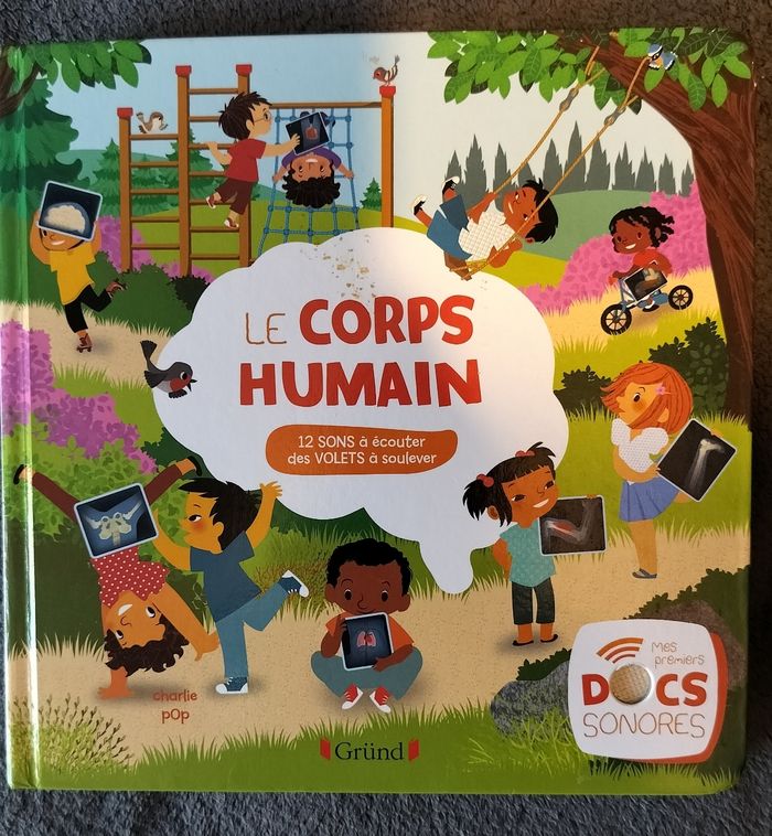 Livre sonore Le Corps Humain