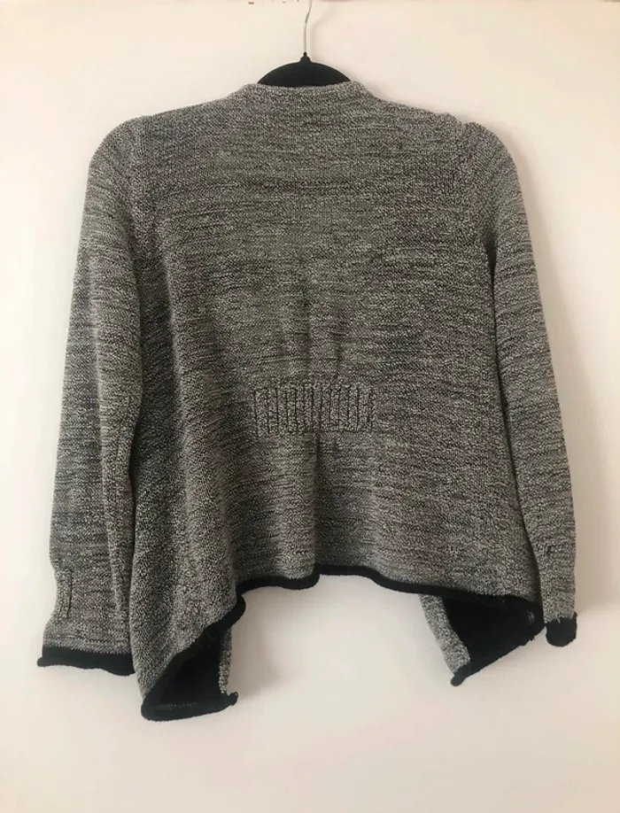 Gilet gris noir femme Kookaï - photo numéro 8