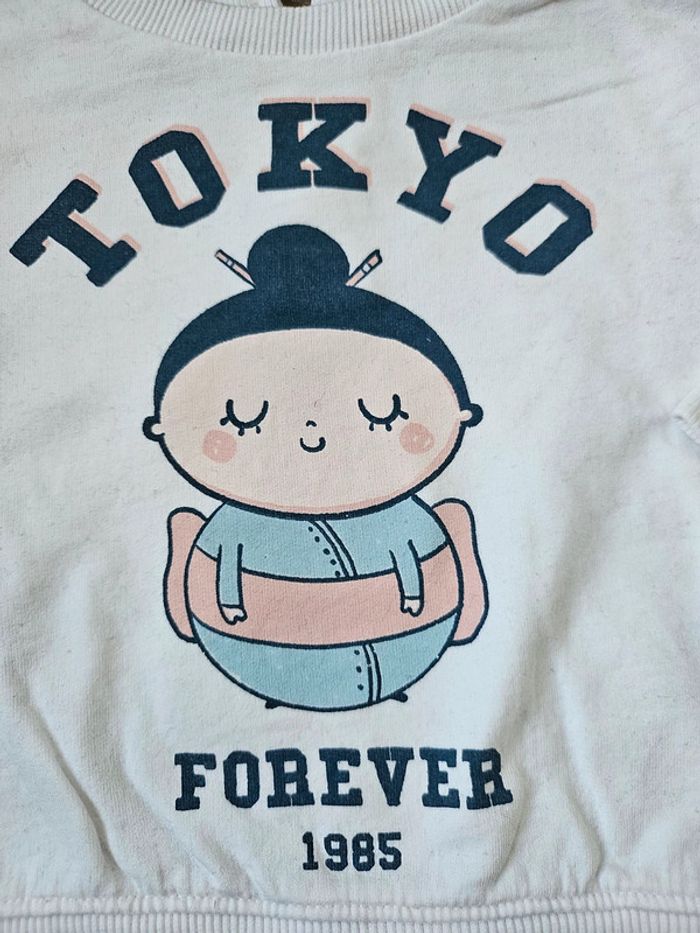 Sweat molletonné 12 mois - photo numéro 3