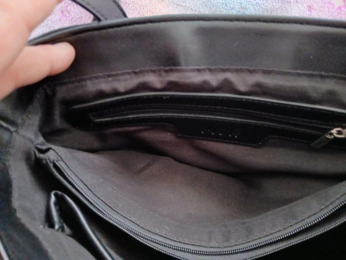 Sac à main bandoulière noir MOA - photo numéro 7
